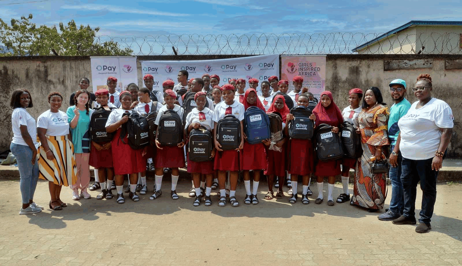 Donation of educational materials and personal hygiene kits In Yaba, Lagos